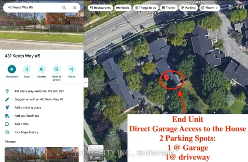 431 Keats Way 5, Waterloo, ON N2L 5S7